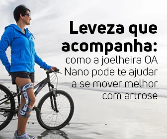 OA Nano: joelheira leve para artrose no joelho